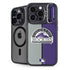 MLB Colorado Rockies Split iPhone 14 Pro Kickstand Case